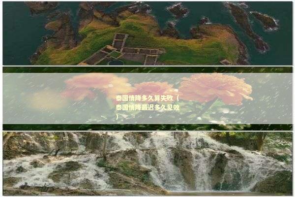 泰国情降多久算失败（泰国情降最迟多久见效）