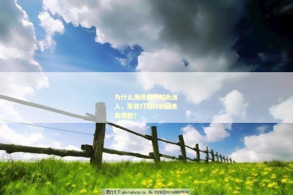 为什么浪漫情怀如此迷人，那些打动你的因素有哪些？
