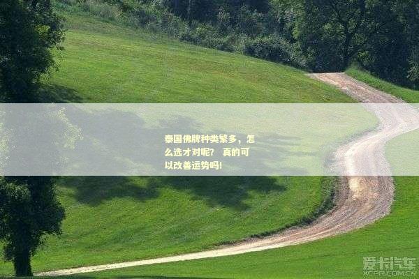 泰国佛牌种类繁多，怎么选才对呢？ 真的可以改善运势吗！
